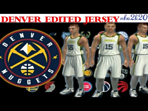 DENVER NUGGETS EDITED JERSEY/NBA 2K20