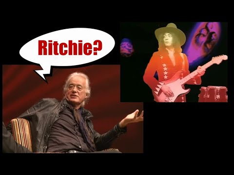 What Jimmy Page said about Ritchie Blackmore