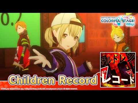 HATSUNE MIKU: COLORFUL STAGE! - Children Record by JIN 3D Music Video performed by Vivid BAD SQUAD