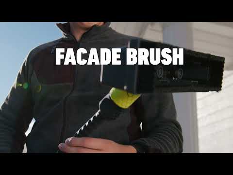 Facade brush - The optimal brush for woodwork | AVA of Norway