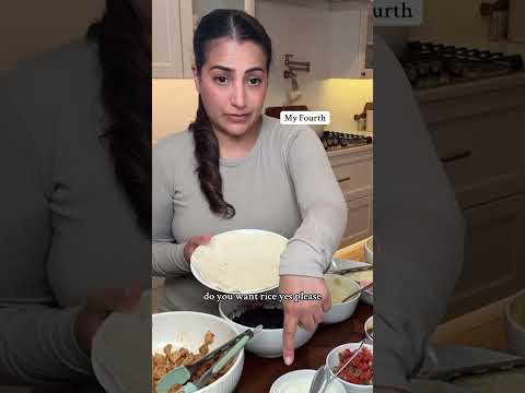 My 1st - 4th Burrito Bowls