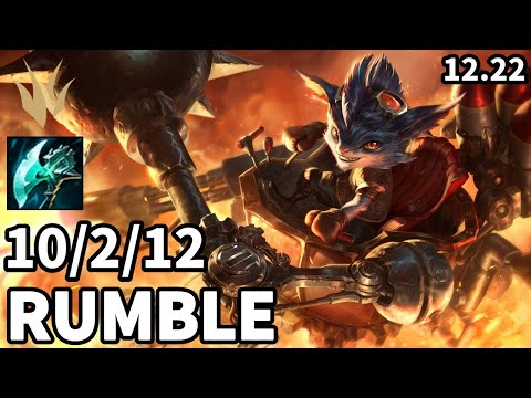 Rumble Jungle vs Graves - KR Challenger | Patch 12.22