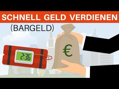 SCHNELL GELD VERDIENEN - 5 Methoden mit denen du noch heute (Bar-)Geld verdienen kannst
