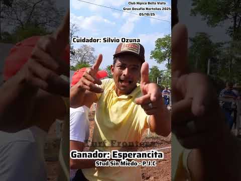 Hípico Bella Vista Norte - ESPERANCITA GANADORA - 05/10/25