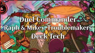 Duel Commander Deck Tech & Analyse : Matt Raph & Mikey, Troublemakers #1v1 #mtg #duelcommander