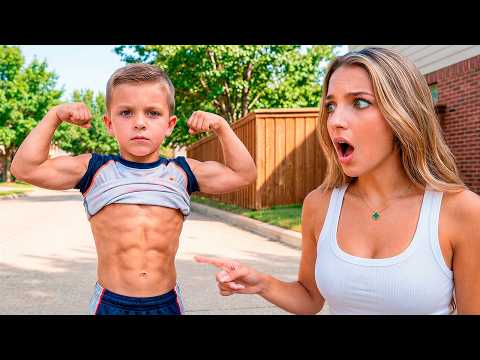 WORLD’S STRONGEST KID CHALLENGES ADULTS! | Alexa Rivera