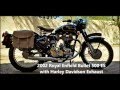 2002 Royal Enfield Bullet 500 With Harley Davidson Exhaust