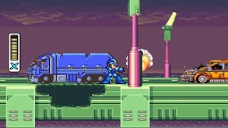 SNES Mega Man X - Dr. Light's Ultimate Robot Hero Adventure!