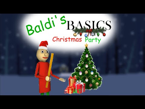 Christmas at Baldi's School / Baldi's Basics Christmas Party █ Baldi's Basics – mods █
