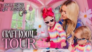 Designing My Dream Craft Room for My Kids in my NEW House! Ep 1 | Inclusive By Design | Paris Hilton