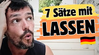 Das Verb 'LASSEN' | 7 Bedeutungen mit Beispielen | Deutsch lernen B1/B2
