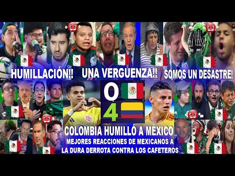 Mexican press and fans react to Mexico's 0-4 defeat to Colombia - total humiliation