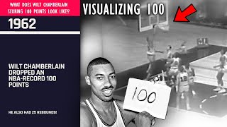 What did Wilt Chamberlain's 100 Point Game look like? 100 Point Game Highlight (composite)