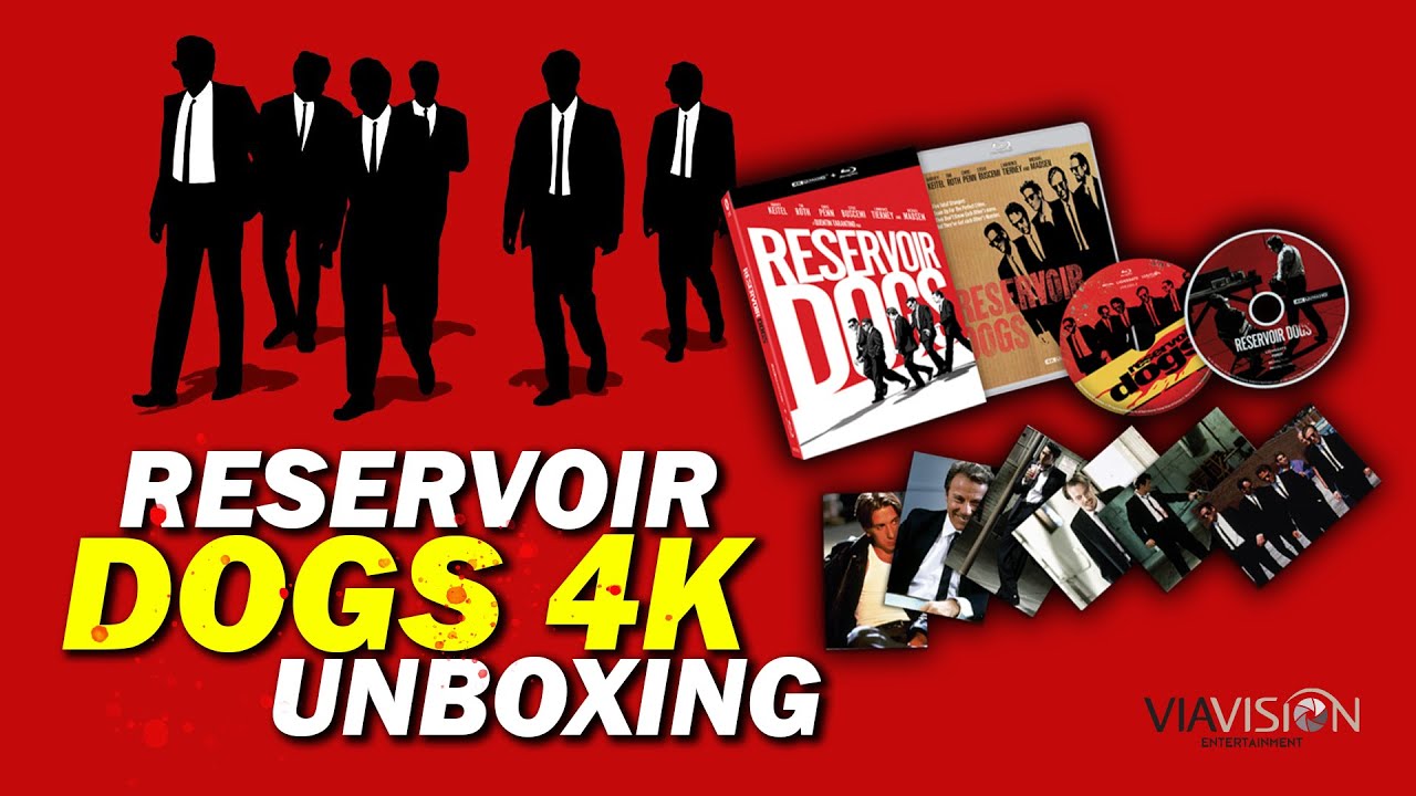 Reservoir Dogs 4K & Blu-ray Limited Collector’s Edition Lenticular Hard Slipcase Unboxing
