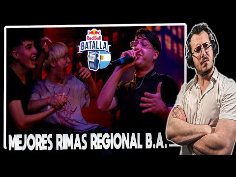 Italiano reacciona a Las MEJORES RIMAS de RED BULL ARGENTINA 2022 - Regional de Buenos Aires