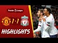 Man Utd 1-1 Liverpool | Late leveller at Old Trafford | Highlights