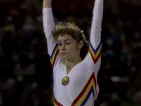Ecaterina Szabo 🇷🇴 BB TC 9.750 1984 Olympic Games