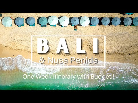 BALI IN FEBRUARY Best ONE WEEK IN BALI travel vlog (Things to do, BUDGET, 7 Day Bali Itinerary)