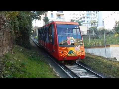Standseilbahn Funicolare Monte San Salvatore Lugano Paradiso Tessin Schweiz