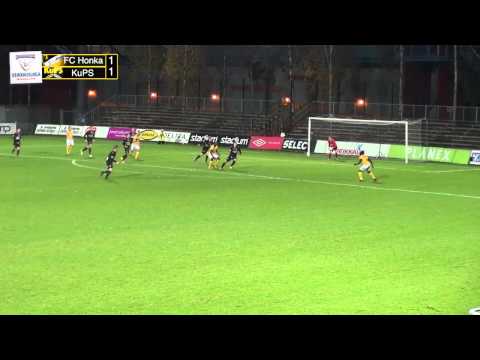 HonkaTV kooste: 31. FC Honka - KuPS 2-1 [19.10.2012]
