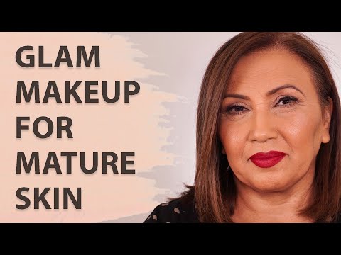 GLAM MAKEUP TUTORIAL FOR MATURE SKIN | NINA UBHI
