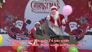 Jingle bells lyrics! Santa claus is coming town with BARBIE gift for Christmas & newyear celebration