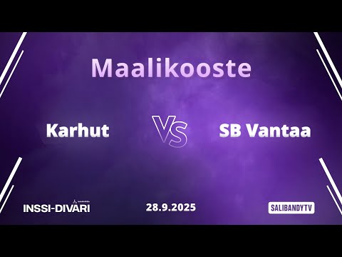 Maalikooste: Karhut - SB Vantaa (Inssi-Divari M)