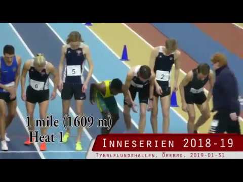 Inneserien 2018-19 - 1 mile Heat 1