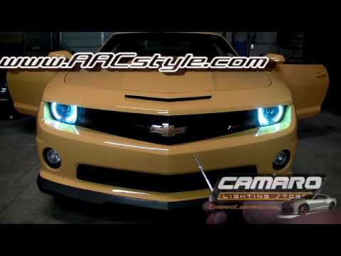 2010-2013 Chevy Camaro SS ColorSHIFT ORACLE Halo Kit by Advanced Automotive Concepts