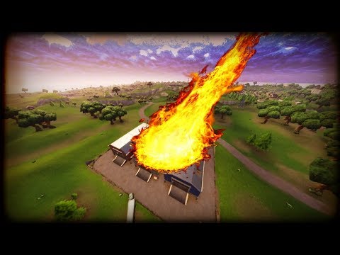 Esto Es Lo Que Pasa Con El Meteoro De Fortnite ¿Destruira Dusty Depot?