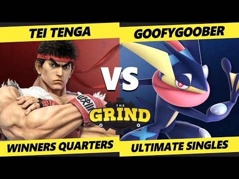 The Grind 189 Winners Quarters - Tei Tenga (Ryu) Vs. GoofyGoober (Greninja) Smash Ultimate - SSBU