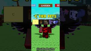 Grow A Garden Pets Tier List (BEST PETS) Roblox