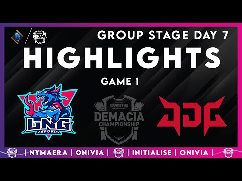 LNG vs JDG Highlights Game 1 | Demacia Cup 2025 | LNG Esports vs JD Gaming by Onivia