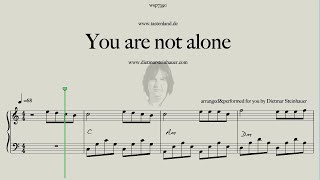 Download lagu You are not alone - Easy Piano mp3 Download lagu You are not alone - Easy Piano mp3