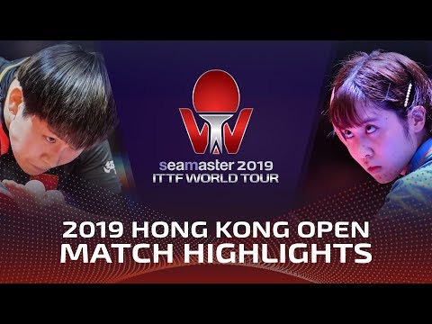 Miu Hirano vs Feng Yalan | 2019 ITTF Hong Kong Open Highlights (R16)