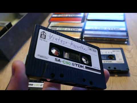 Meine TDK Kassetten Sammlung aus den 70er Jahren