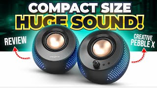 Uncover the Ultimate Budget Desktop Speakers: Creative Pebble X Review