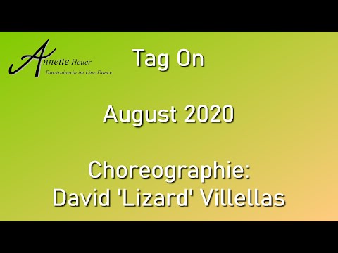 Tag On - Line Dance (Demo und Anleitung)