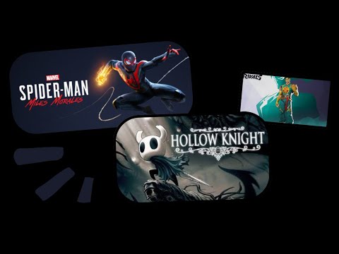 Marvel spiderman Miles Morales, Hollow knight and more