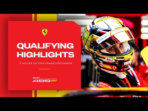 WEC 第3戦 スパ・フランコルシャン フェラーリの予選ハイライト動画