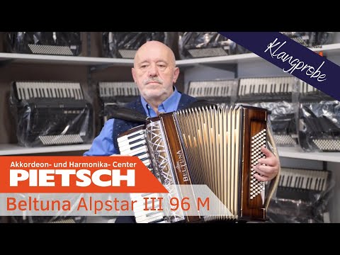 Akkordeon - Beltuna Alpstar III 96 M - Klangprobe