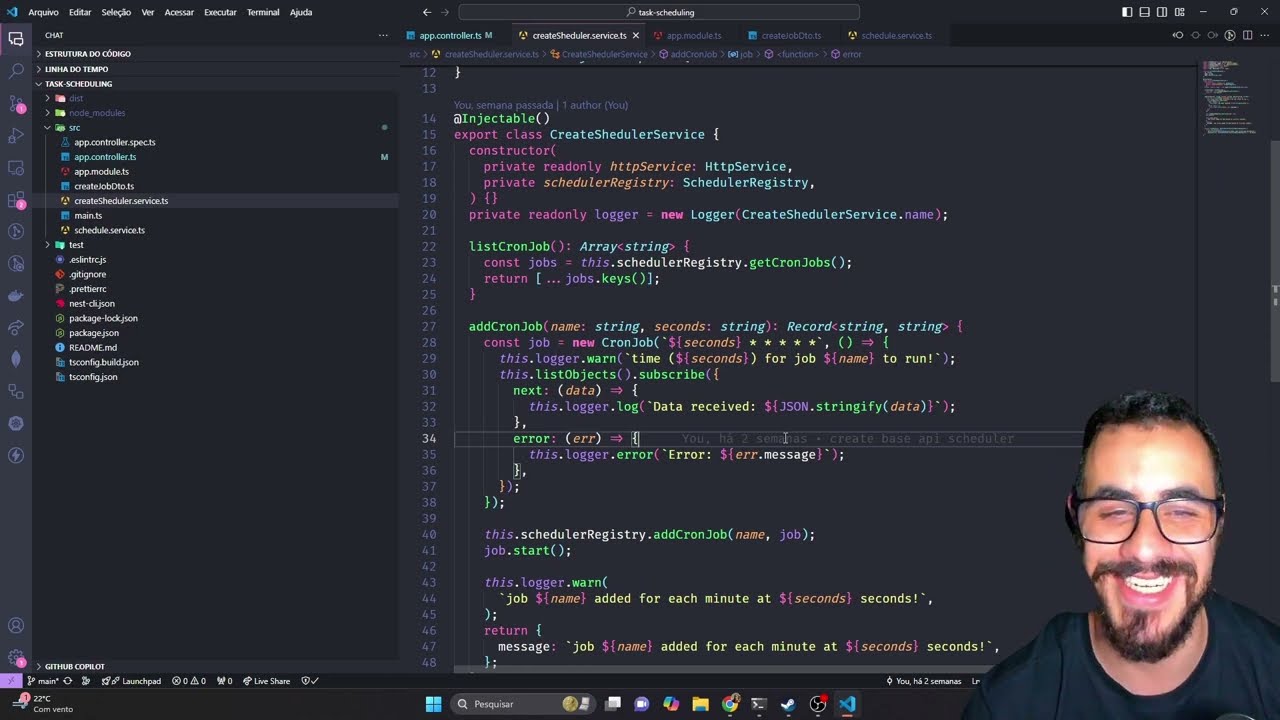 Agendamento de Tarefas com NestJS: Cron Jobs