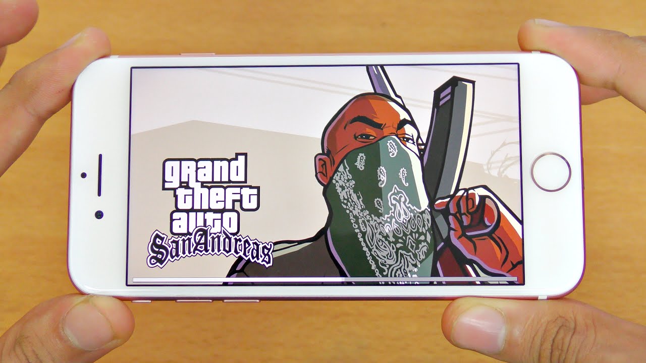 iPhone 7 Gaming Review GTA San Andreas (4K)