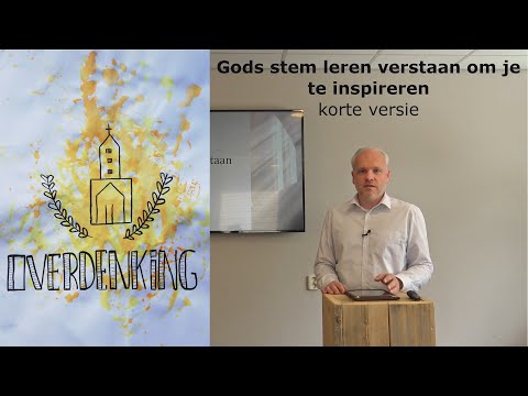 Bemoedigingsavond 17 juni 2020 - korte versie - Theo de Koning