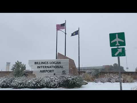 10-17-2020 Billings, Montana - First Snowfall of the Year