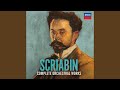 Scriabin Feuillet D Album Op 58 Orch Nemtin Con Delicatezza Nuances No 3