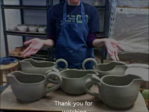 Throwing and Altering a Gravy Boat on the wheel BONUS 3 handles