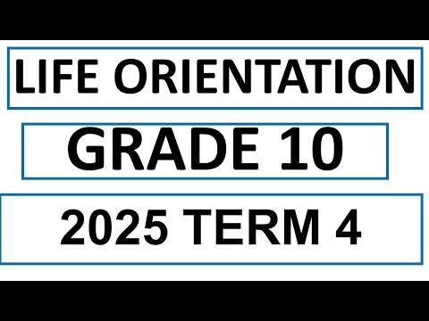 2025 LO TERM 4 GRADE 10, LIFE ORIENTATION TERM 4 GRADE 10 MEMO,PREP THUNDEREDUC LO GRADE 10 TERM 4