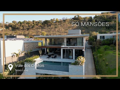 VALE DOS CRISTAIS - CASA À VENDA EM NOVA LIMA | MG - EXCLUSIVIDADE SÓ MANSÕES