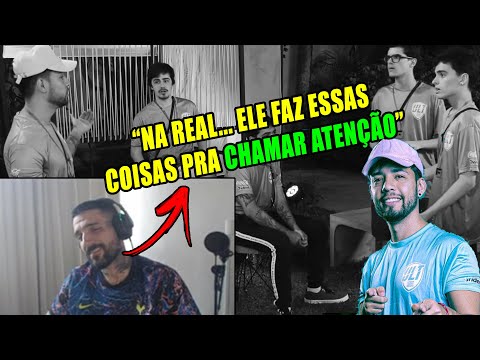 BrTT REAGINDO a TRETA do Luuuks com os participantes no ULT